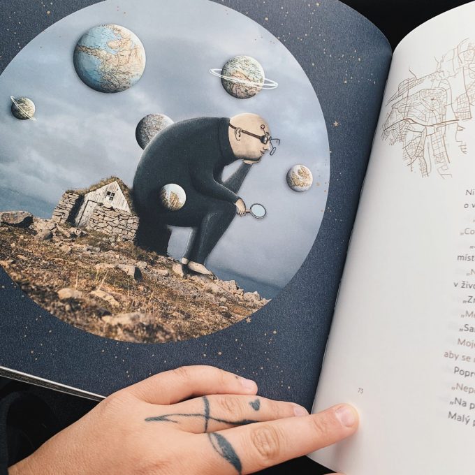 Podepsaná kniha - Malý princ