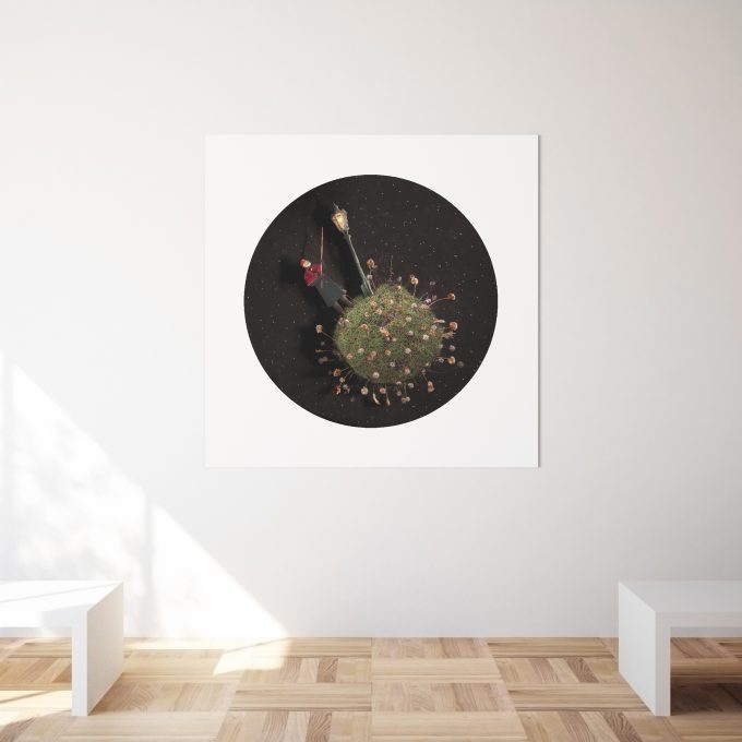 Print Malý princ - Lampář