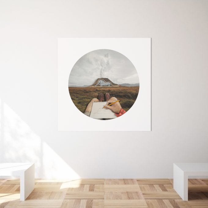 Print Malý princ - Chřestýš pojída slona