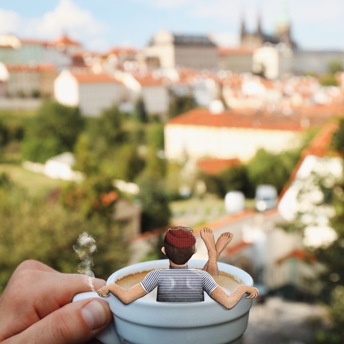 Print - Výhled z kávy