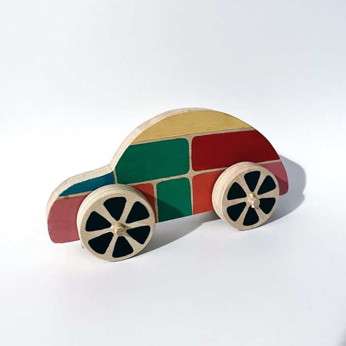*Brouk - dřevěné autíčko pro PLEŠOUNY